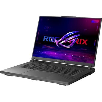  Ноутбук ASUS Rog Strix G16 G614JU-N3540 (90NR0CC1-M015S0-DOS) 16" FHD+ IPS 250N 165Hz/i5-13450HX/16GB/1TB SSD/RTX 4050 6GB/DOS/Gray 