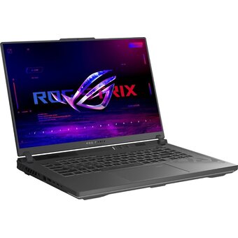  Ноутбук ASUS Rog Strix G16 G614JU-N3540 (90NR0CC1-M015S0-DOS) 16" FHD+ IPS 250N 165Hz/i5-13450HX/16GB/1TB SSD/RTX 4050 6GB/DOS/Gray 
