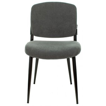  Стул для дома Бюрократ CH-K8_1/GREY_2 комплект 2шт серый Alfa 44 металл черный на ножках 