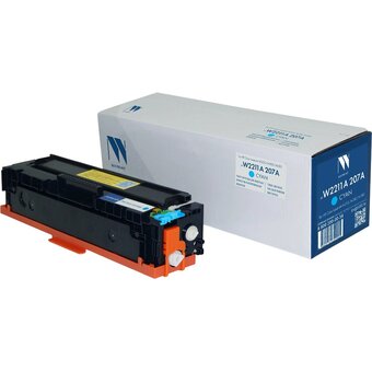  Картридж NV Print NV-W2211A-207A-C совместимый NV-W2211A 207A Cyan до версии fw20220729 