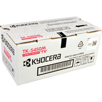  Картридж лазерный Kyocera TK-5450M 1T0C0DBNL0 пурпурный 3200стр для Kyocera Kyocera Ecosys PA2600cx, Ecosys PA2600cwx, Ecosys MA2600cfx 