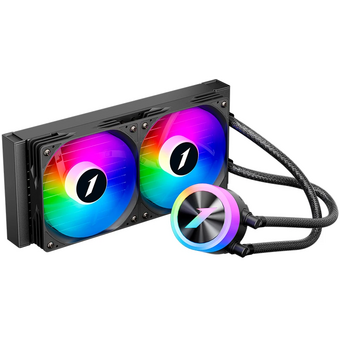  СВО 1STPLAYER TS1 240 Black (TS1-240-BK) / 2x120mm, ARGB, 250W TDP 