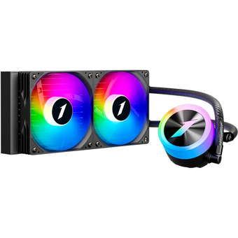  СВО 1STPLAYER TS1 240 Black (TS1-240-BK) / 2x120mm, ARGB, 250W TDP 