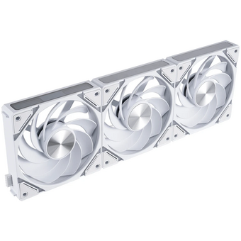  Комплект вентиляторов (3 шт.) 1STPLAYER XF7R White ( XF7R-WH-3IN1) / 120mm Reverse ARGB 3pin 5V PWM 4pin 12V 600-2000rpm 56.8cfm 33.12dBA 