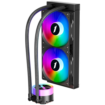  СВО 1STPLAYER TS1 240 Black (TS1-240-BK) / 2x120mm, ARGB, 250W TDP 