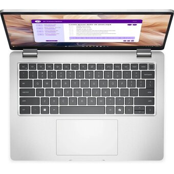  Ноутбук Dell Pro 14 Plus (PRO14PL-5654) Core Ultra 7 255U 16Gb SSD512Gb Intel Graphics 14" IPS FHD+ (1920x1200) Linux grey WiFi BT Cam 