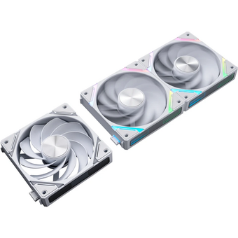  Комплект вентиляторов (3 шт.) 1STPLAYER XF7R White ( XF7R-WH-3IN1) / 120mm Reverse ARGB 3pin 5V PWM 4pin 12V 600-2000rpm 56.8cfm 33.12dBA 