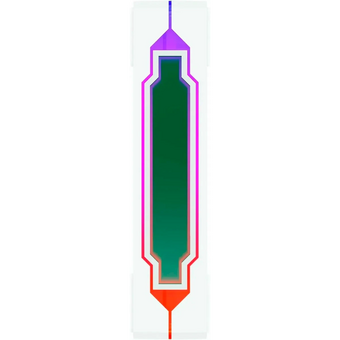  Вентилятор BLOODY CF-12, LCD (cf-12-argb120-wh) 120мм, 4-pin, 1800об/мин, 11 - 32 дБ, ARGB, белый, Ret 