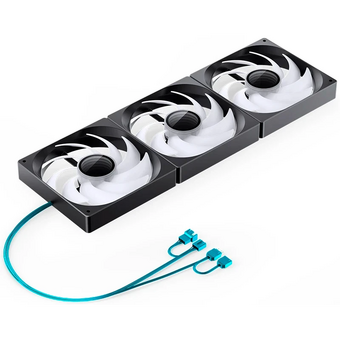  Вентилятор JONSBO ZW-140B (3 in 1) 140х140х26мм (PWM, ARGB LED, 800-1800об/мин, черный) Retail 