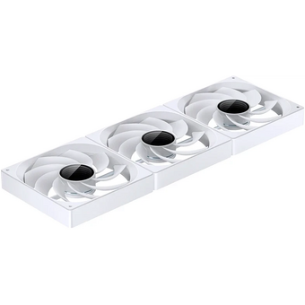  Вентилятор JONSBO ZW-140WR (3 in 1) 140х140х26мм Reverse (PWM, ARGB LED, 800-1400об/мин, белый) Retail 