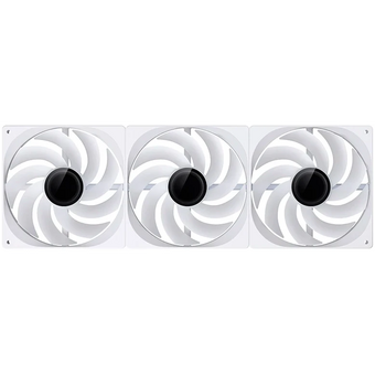  Вентилятор JONSBO ZW-140WR (3 in 1) 140х140х26мм Reverse (PWM, ARGB LED, 800-1400об/мин, белый) Retail 