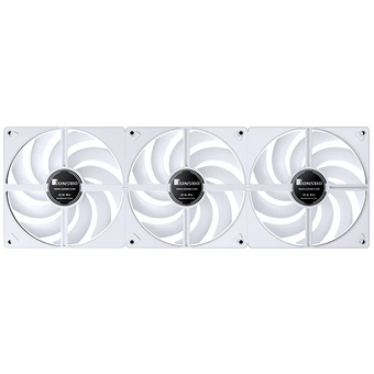  Вентилятор JONSBO ZW-140WR (3 in 1) 140х140х26мм Reverse (PWM, ARGB LED, 800-1400об/мин, белый) Retail 
