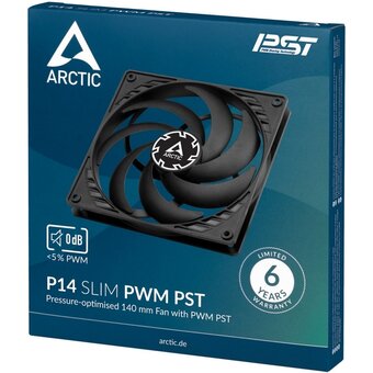  Вентилятор ARCTIC P14 Slim PWM PST ACFAN00268A 