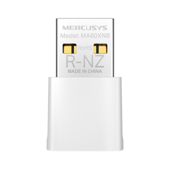  Сверхкомпактный USB-адаптер Mercusys MA60XNB с поддержкой Wi-Fi 6 AX900 и Bluetooth 