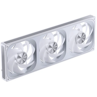  Вентилятор JONSBO ZA-420WR (3 in 1) 140х140х28мм Reverse (PWM, ARGB LED, 700-1500об/мин, белый) Retail 