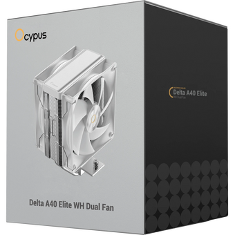  Кулер Ocypus Delta A40 Elite WH Dual Fan (Delta-A40-WH2NNWN00X-GL) 