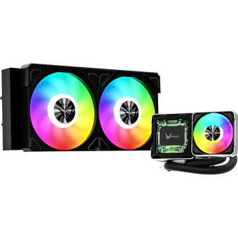  СВО Formula V Line Cryo Wing Digi 240 BK, 240mm, LCD 2.73", 2x120mm, ARGB fans, LGA115X/1200/1700/1851/1366/2011/2066, AM3/AM4 