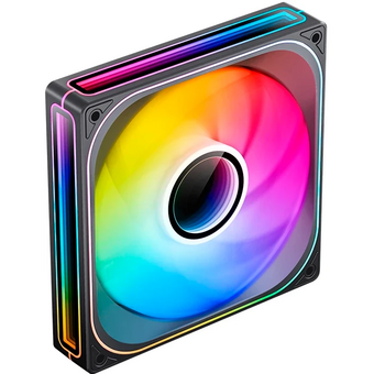  Вентилятор JONSBO ZA-140B 140х140х28мм (PWM, ARGB LED, 700-1800об/мин, черный) Retail 