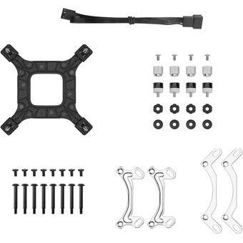  СВО DeepCool LE240 V2 Zero Dark (r-le240zero-bklnmd-g-1), 4-pin, черный, retail 