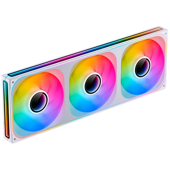  Вентилятор JONSBO ZA-420WR (3 in 1) 140х140х28мм Reverse (PWM, ARGB LED, 700-1500об/мин, белый) Retail 