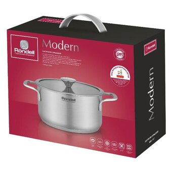  Кастрюля Rondell Modern RDS-1747 стальной 
