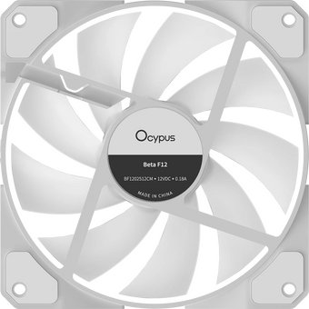  Вентилятор Ocypus Beta F12 WH ARGB Reverse Blade White (Beta-F12-WH1AM01X-GL) 