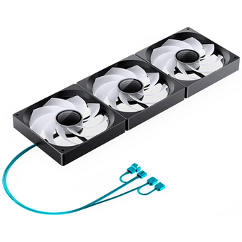  Вентилятор JONSBO ZW-140BR (3 in 1) 140х140х26мм Reverse (PWM, ARGB LED, 800-1400об/мин, черный) Retail 