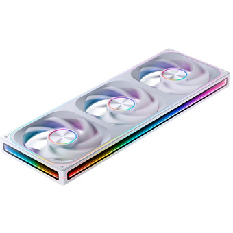  Вентилятор JONSBO ZA-420WR (3 in 1) 140х140х28мм Reverse (PWM, ARGB LED, 700-1500об/мин, белый) Retail 