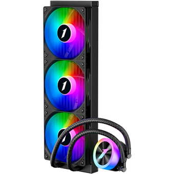  СВО 1STPLAYER TS1 360 Black (TS1-360-BK) / 3x120mm, ARGB, 300W TDP 