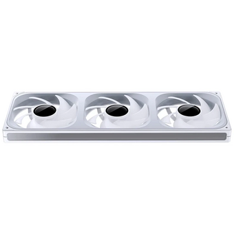  Вентилятор JONSBO ZA-420WR (3 in 1) 140х140х28мм Reverse (PWM, ARGB LED, 700-1500об/мин, белый) Retail 