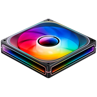  Вентилятор JONSBO ZA-140B 140х140х28мм (PWM, ARGB LED, 700-1800об/мин, черный) Retail 