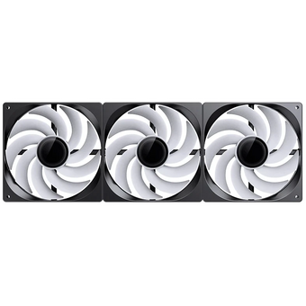  Вентилятор JONSBO ZW-140BR (3 in 1) 140х140х26мм Reverse (PWM, ARGB LED, 800-1400об/мин, черный) Retail 