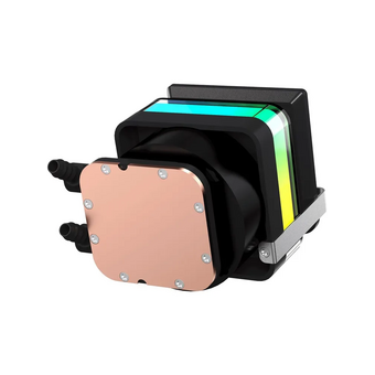  Вентилятор Ocypus Sigma L24 Pro BK, 240mm, LCD Pump, 2x120mm FDB fans, LGA115X/1200/1700/18XX, AM4/AM5 