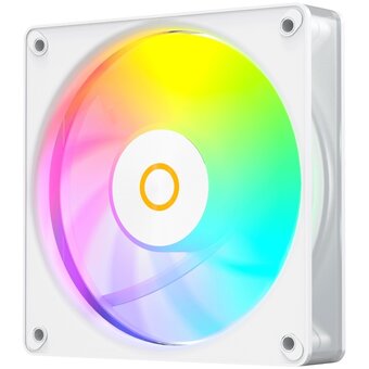  Вентилятор Ocypus Gamma F12 Elite WH ARGB Reverse Blade 3 IN 1, 120x120x25mm, 4-Pin PWM, 600-1800 RPM, 26 DBA Max, Hydro Bearing 