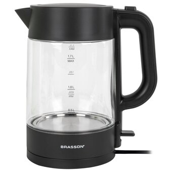  Электрочайник BRASSON KT-727 графит 