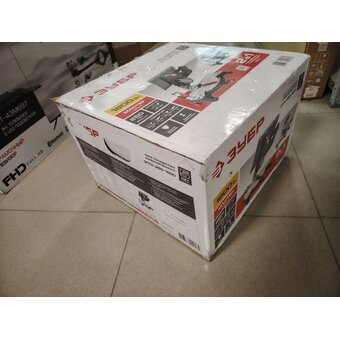  УЦ Торцовочная пила Зубр ЗПТК-255-1800 (плохая упаковка, переустановка рычага переключения режимов) 