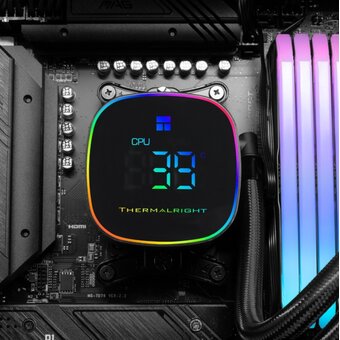  СВО Thermalright Frozen Horizon 360 Digital ARGB Black (TRFH360DAB) / 3x120mm ARGB PWM Fans 