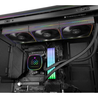  СВО Thermalright Frozen Horizon 360 Digital ARGB Black (TRFH360DAB) / 3x120mm ARGB PWM Fans 