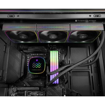  СВО Thermalright Frozen Horizon 360 Digital ARGB Black (TRFH360DAB) / 3x120mm ARGB PWM Fans 