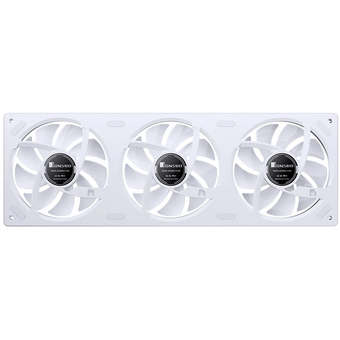  Вентилятор JONSBO ZA-360WR (3 in 1) 120х120х28мм Reverse (PWM, ARGB LED, 700-2400об/мин, белый) Retail 