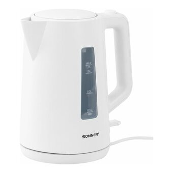  Электрочайник SONNEN KT-1303 белый 