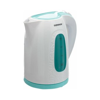  Электрочайник SONNEN KT-2016 белый/голубой 