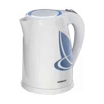  Электрочайник SONNEN KT-1767 белый/синий 