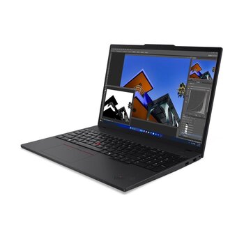  Ноутбук Lenovo ThinkPad T16 G3 (21MN00DEGQ) 16.0" WQUXGA OLED AR 400nits, U7-155H, 32GB DDR5, 1TB SSD M.2 2280 TLC G4, Integrated, 5M RGB+IR Cam 