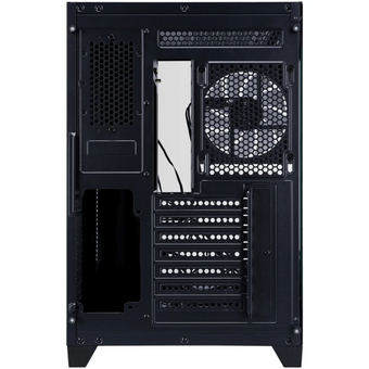  Корпус 1STPLAYER Megaview MV8-TP ARGB Black (MV8-TP-BK-6FC7R-1FC7-HUB2) / ATX / 7x120mm ARGB fans hub 