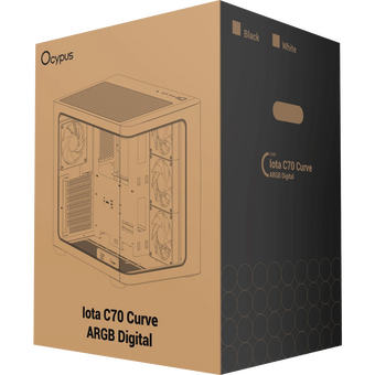  Корпус Ocypus Iota C70 BK Curve ARGB Digital (Iota-C70-BKD400CD-GL) 
