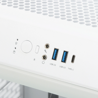  Корпус Thermaltake The Tower 250 Snow mITX без БП (CA-1Z9-00S6WN-00) 