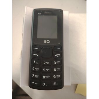  УЦ Мобильниый телефон BQ 1862 Talk Black (плохая упаковка, б/у, нет гар. талона, замена АКБ) 
