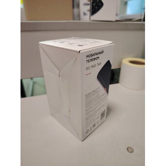  УЦ Мобильниый телефон BQ 1862 Talk Black (плохая упаковка, б/у, нет гар. талона, замена АКБ) 