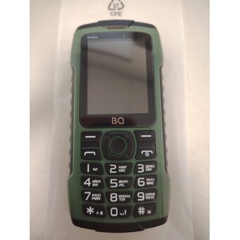  УЦ Мобильный телефон BQ BQM-2439 Bobber зеленый (плохая упаковка, замена АКБ) 